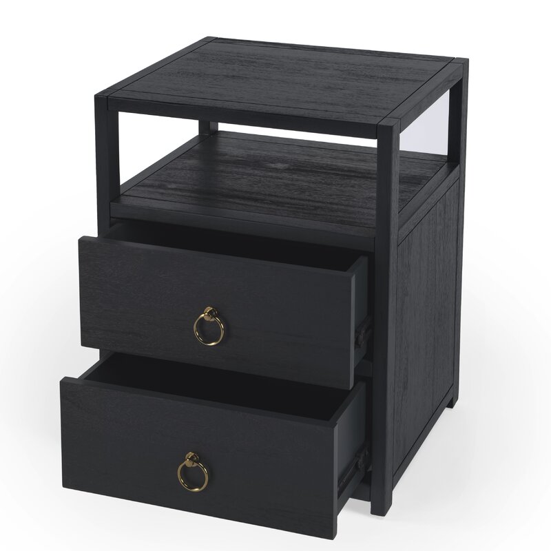 Elin 2 Drawer Nightstand & Reviews Joss & Main